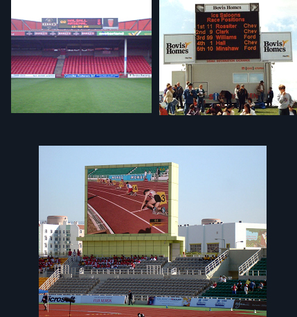 score boards & sports displays